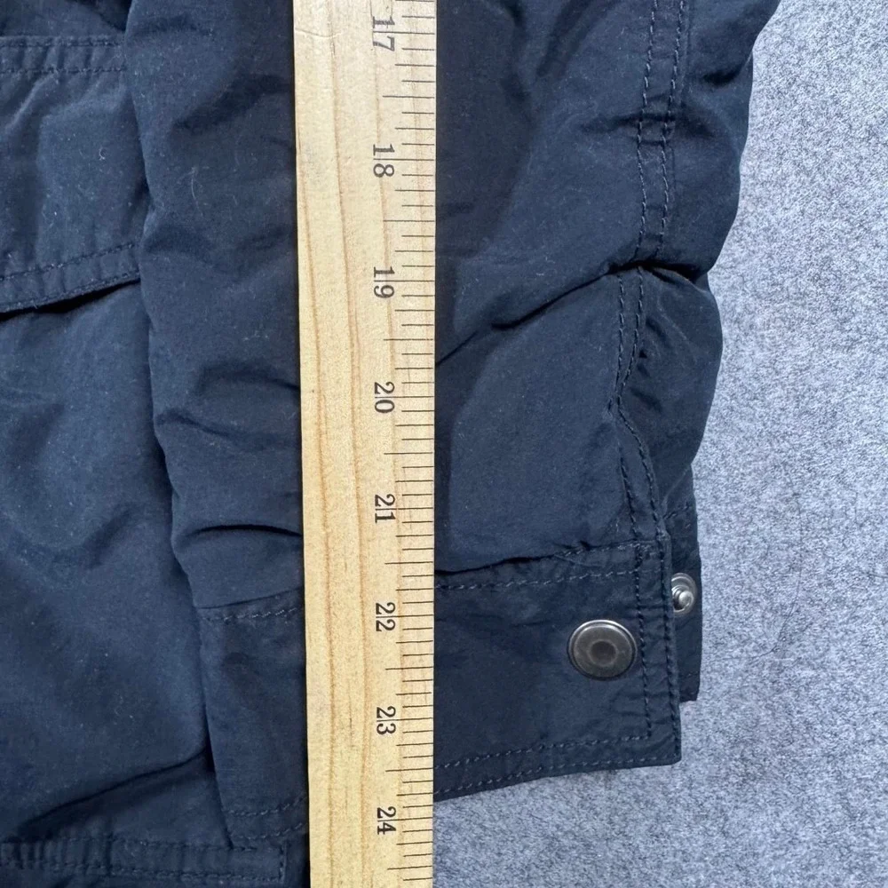 Columbia Sportswear Mens Black Insulated Hooded Parka Jacket Large Outdoors‎